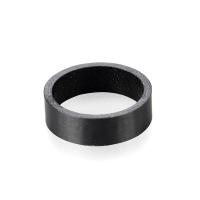 Проставочное кольцо XLC черное, 10 мм, 1 1/8" карбон