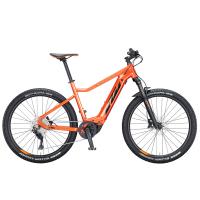 Электровелосипед KTM MACINA RIDE 271 27.5" рама L/48, черный (серо-оранжевый), 2021